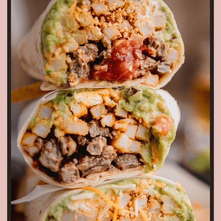 Burrito Mediano Pollo Empanizado
