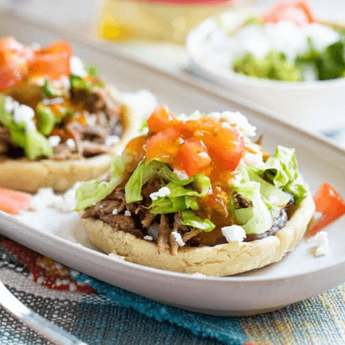 Pellizcada frijol queso