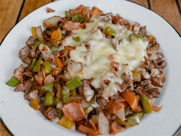 Dos alambres de bistec