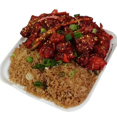 1 Guisado + Arroz Frito Personal