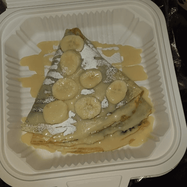 Crepa de Banano y Leche Condensada