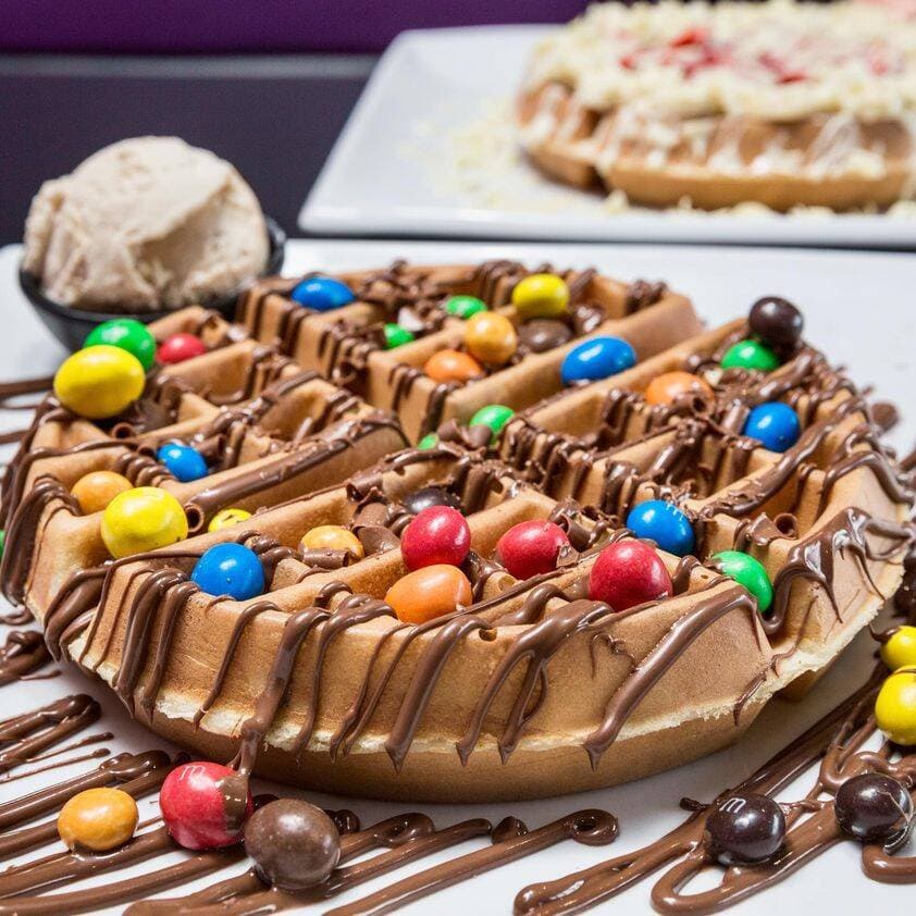 Waffle M&m´s
