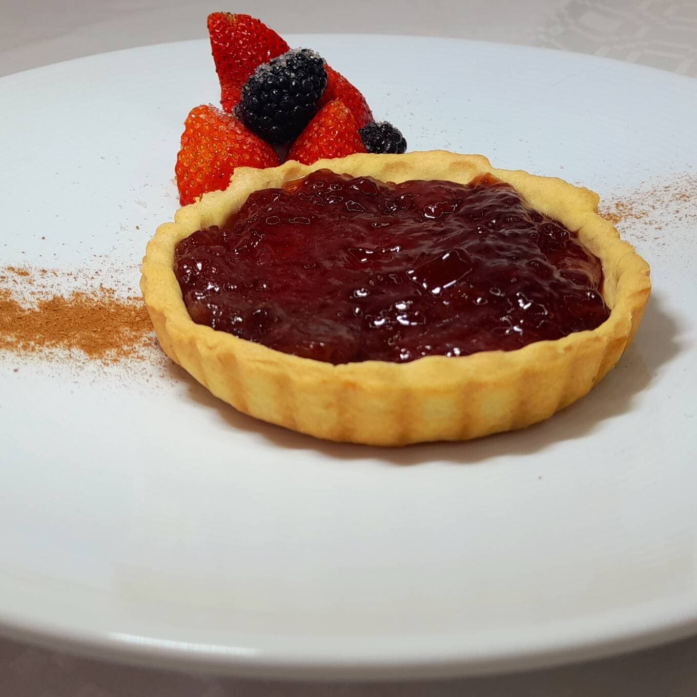 Tarta de Mermelada de Fresa