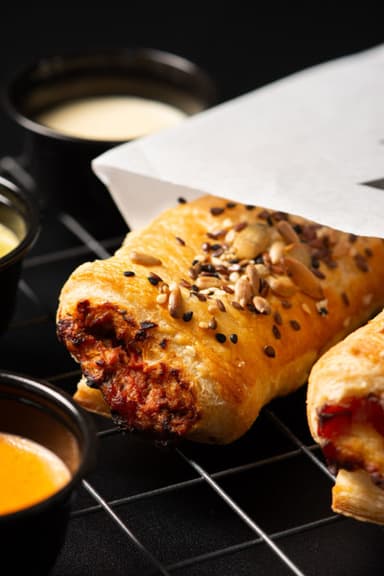 Empanada de atún y vegetales