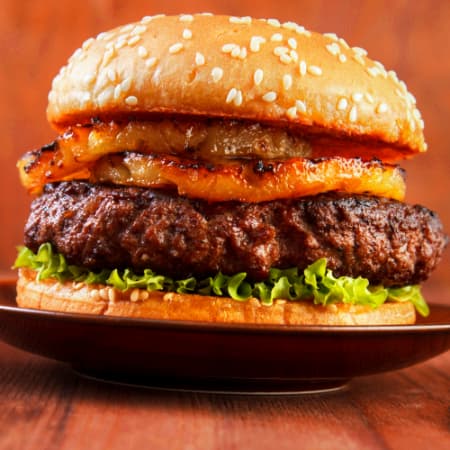 Hamburguesa Hawaiana