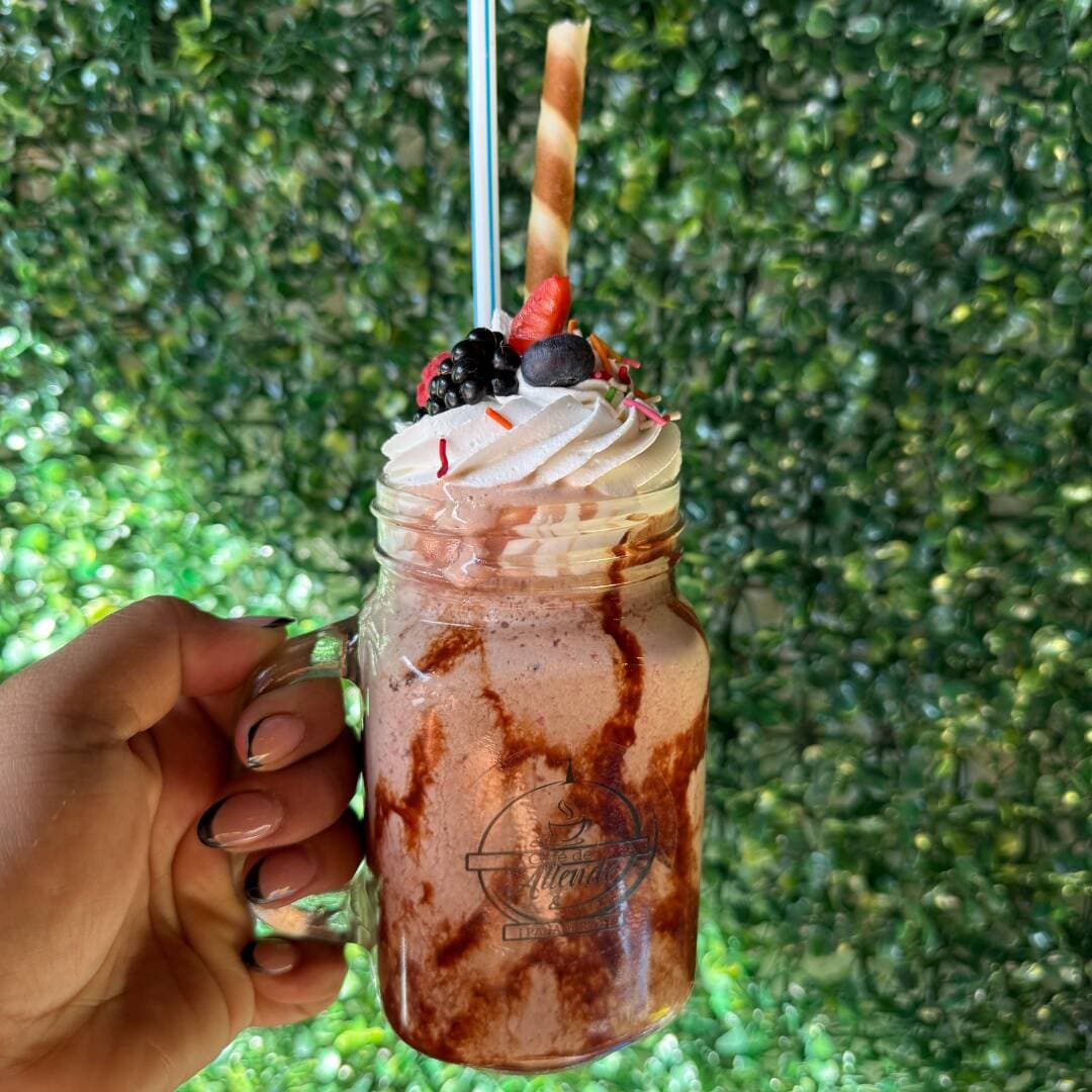 Frappe frutos rojos