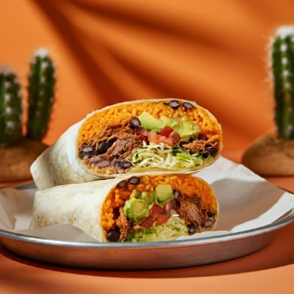 Burrito de Cerdo Desmechado