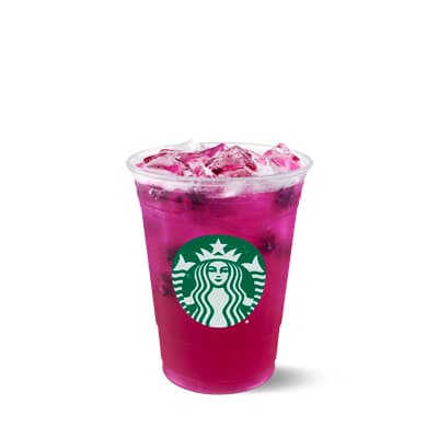 Mango Dragonfruit Refresher con Limonada