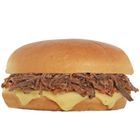 Sanduche carne desmechada