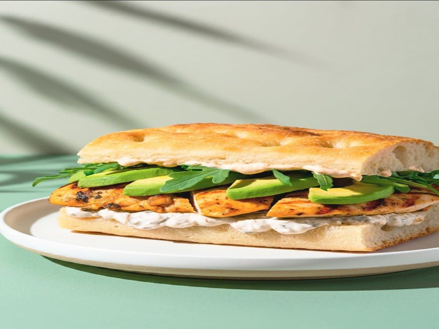 Focaccia Pollo & Palta