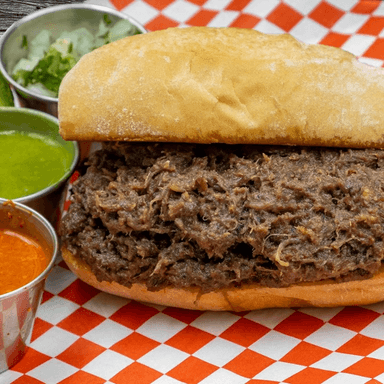 Lonche de Barbacoa