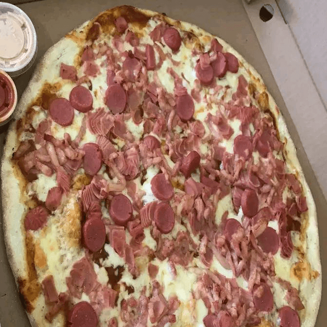 Pizza Carnes Frías Mediana