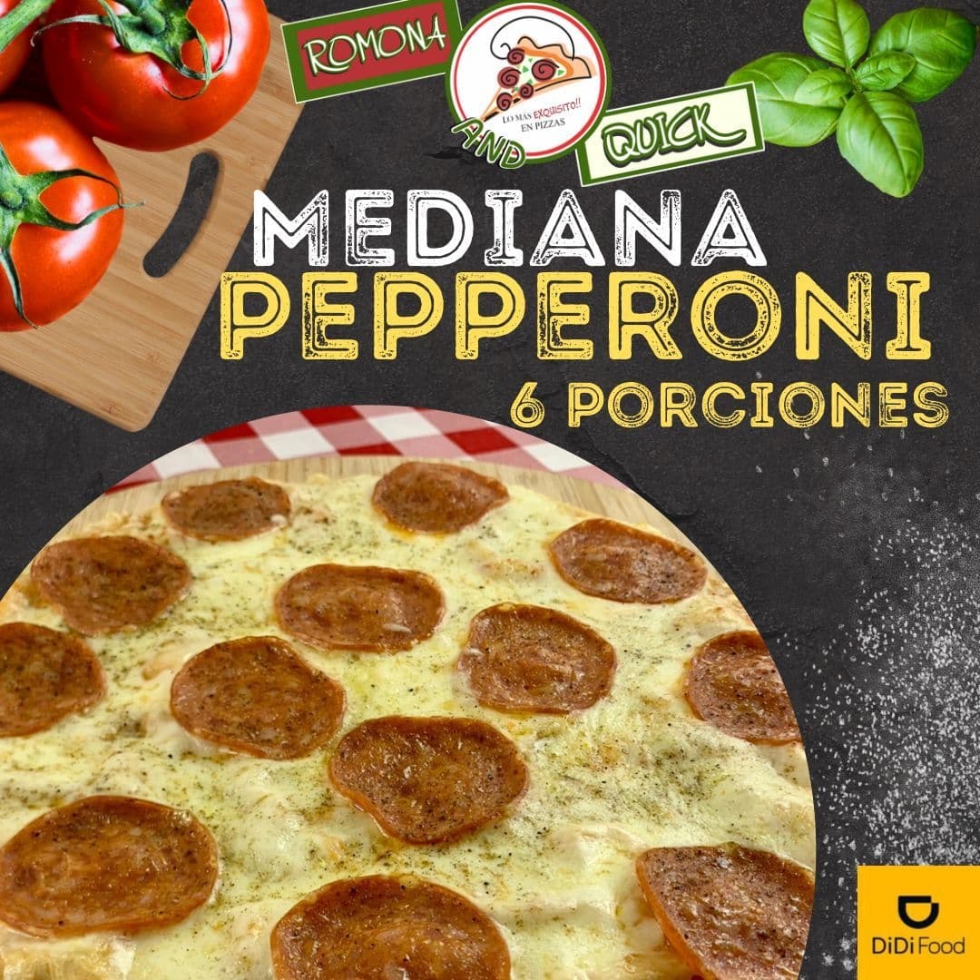 Pizza Pepperoni Mediana