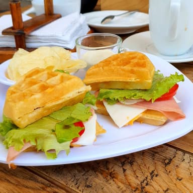 Waffle Sándwich