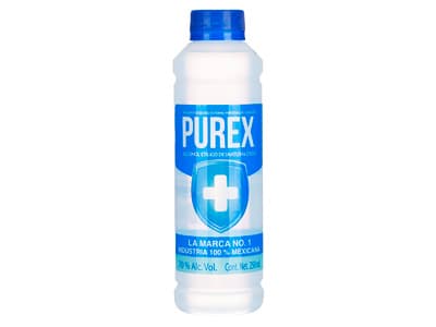 ALCOHOL DESNATURALIZADO PUREX 250 ML