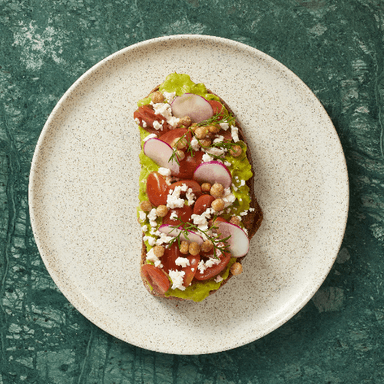 Tostada de Aguacate