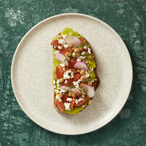 Tostada de Aguacate