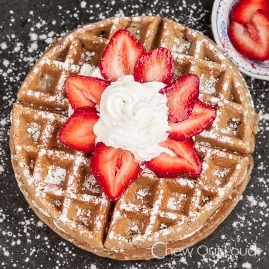Waffle Especial + Capuchino