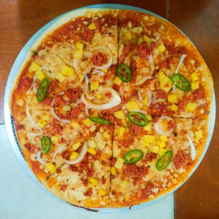 Pizza Chorizo Rojo (Grande)