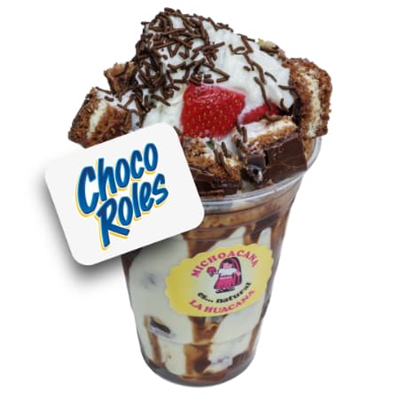 Fresas Naturales Congeladas Con ChocoRoles