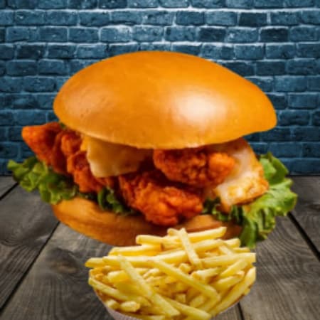 BONELESS BURGUER COMBO