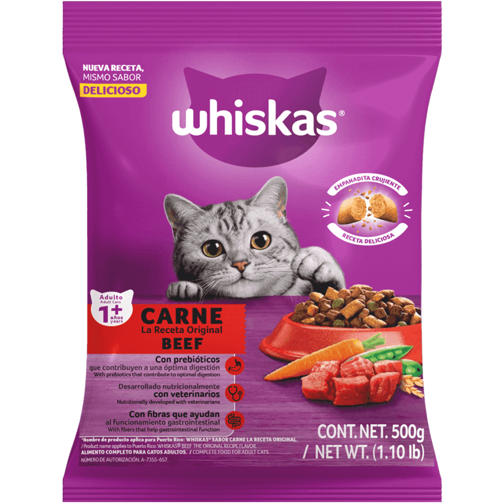 Whiskas Carne 500gr