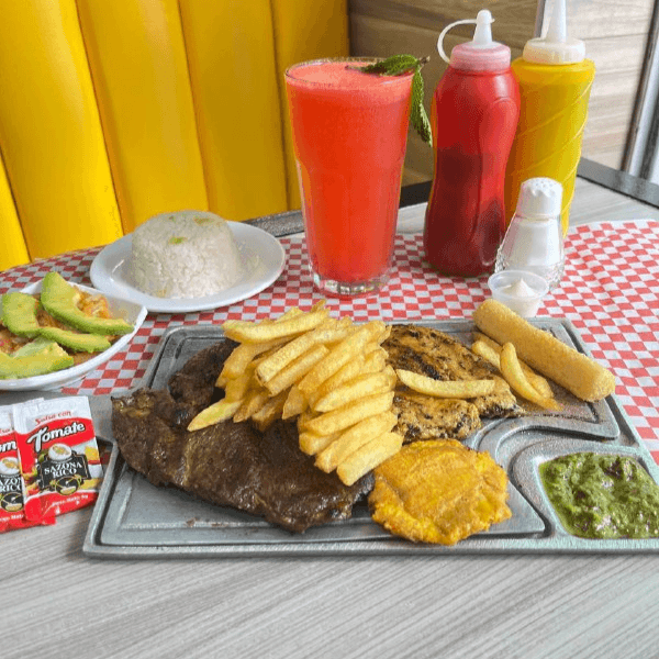 Mixta 2 Carnes + Bebida