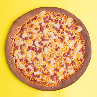 Pizza Especialidad Hawaiana.