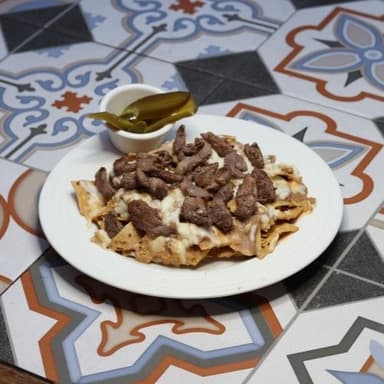 Chilaquiles Sirlon más Cappuccino