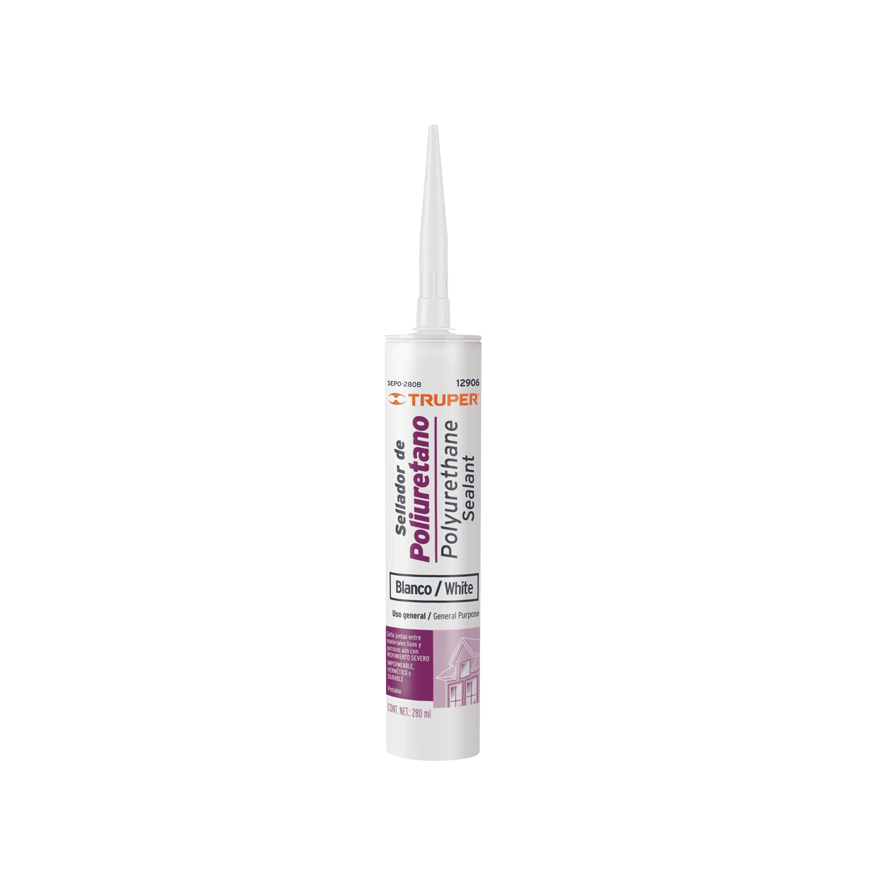 TRUPER SELLADOR POLIURETANO BLANCO SEPO-280B