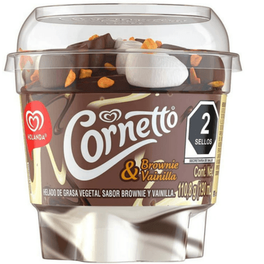 Holanda corneto Brownie&vainilla