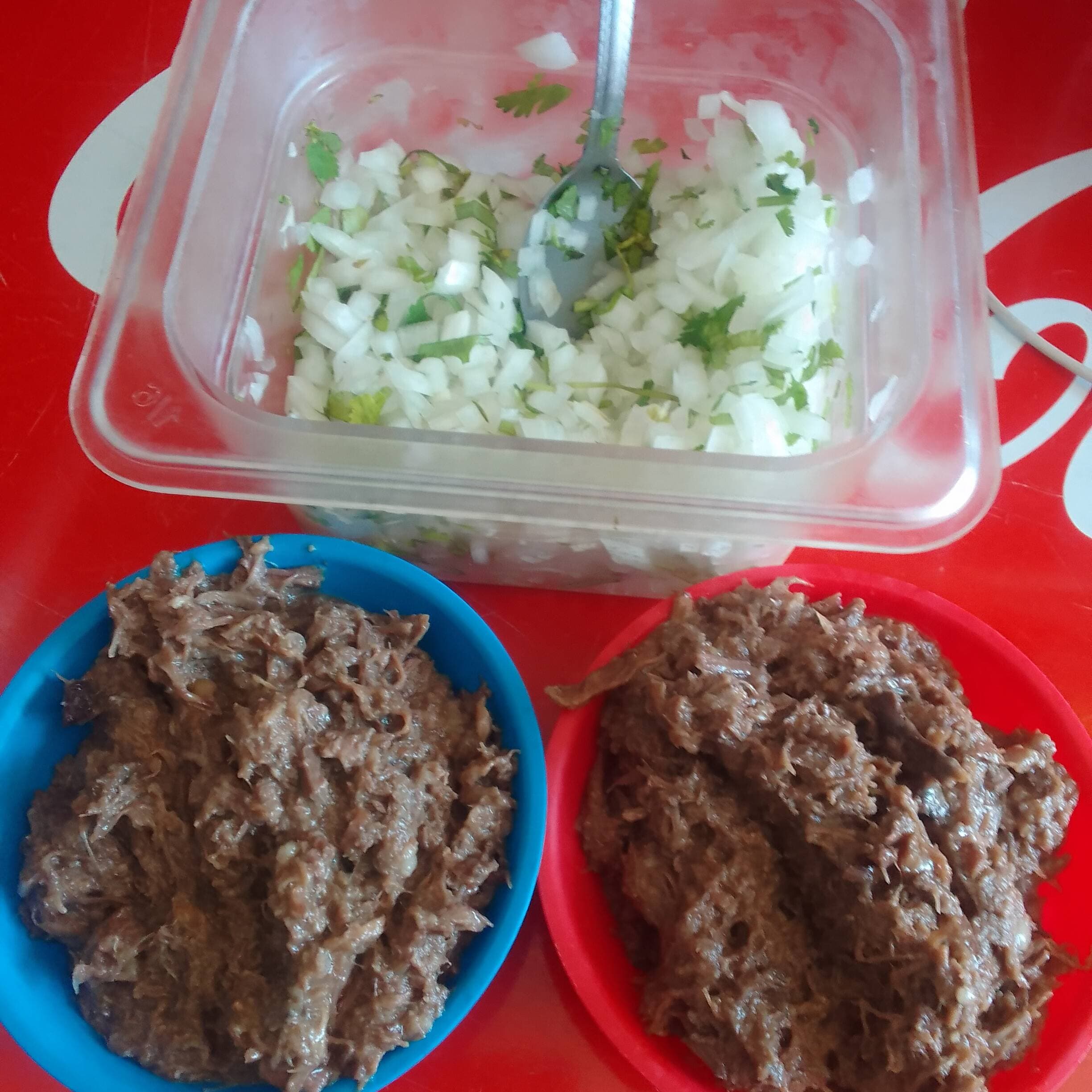1/4de Kilo De Barbacoa de cachete