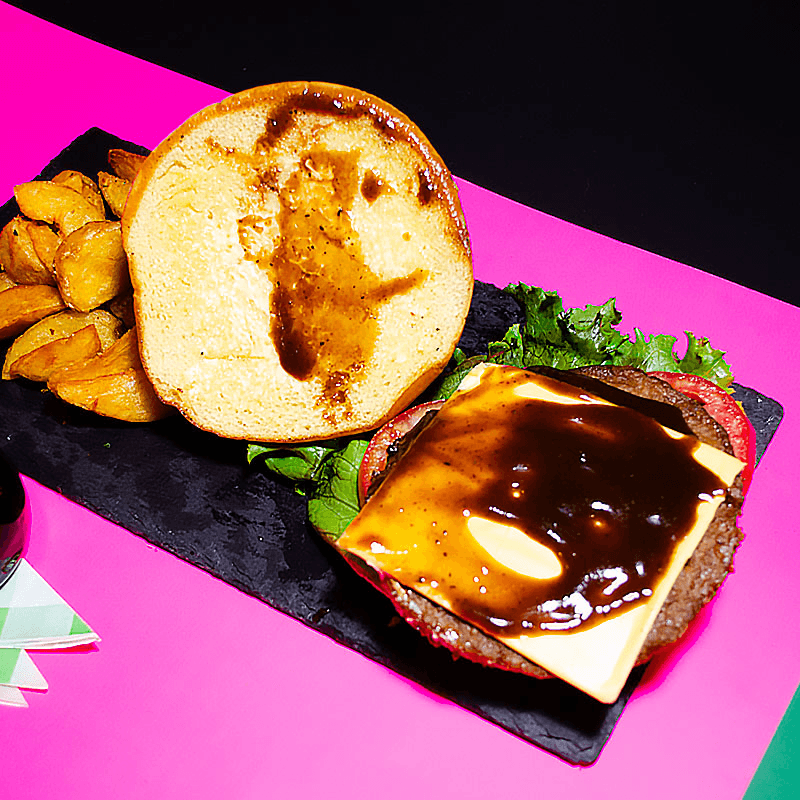 Burger BBQ Combo
