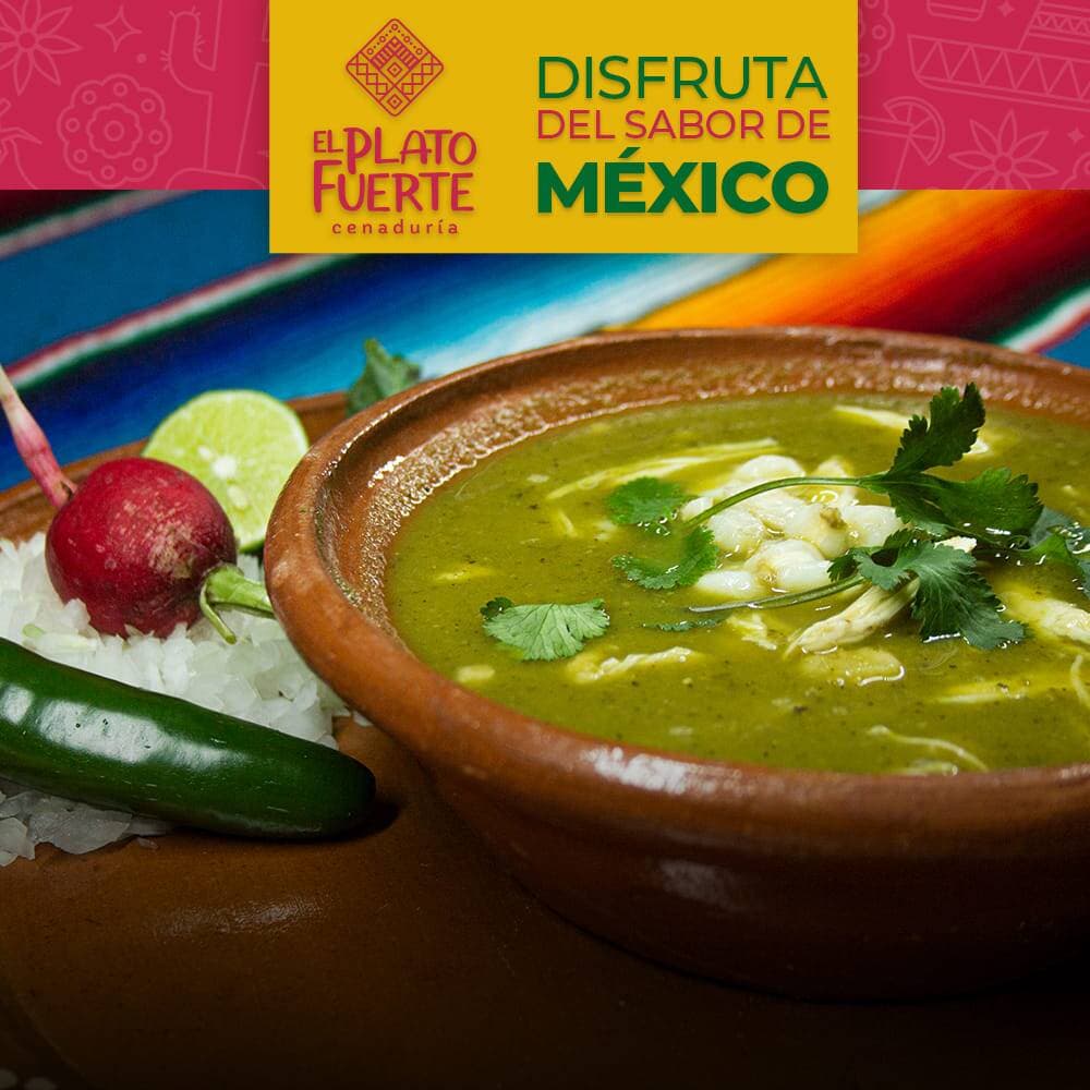 Pozole Verde de Pollo Gde
