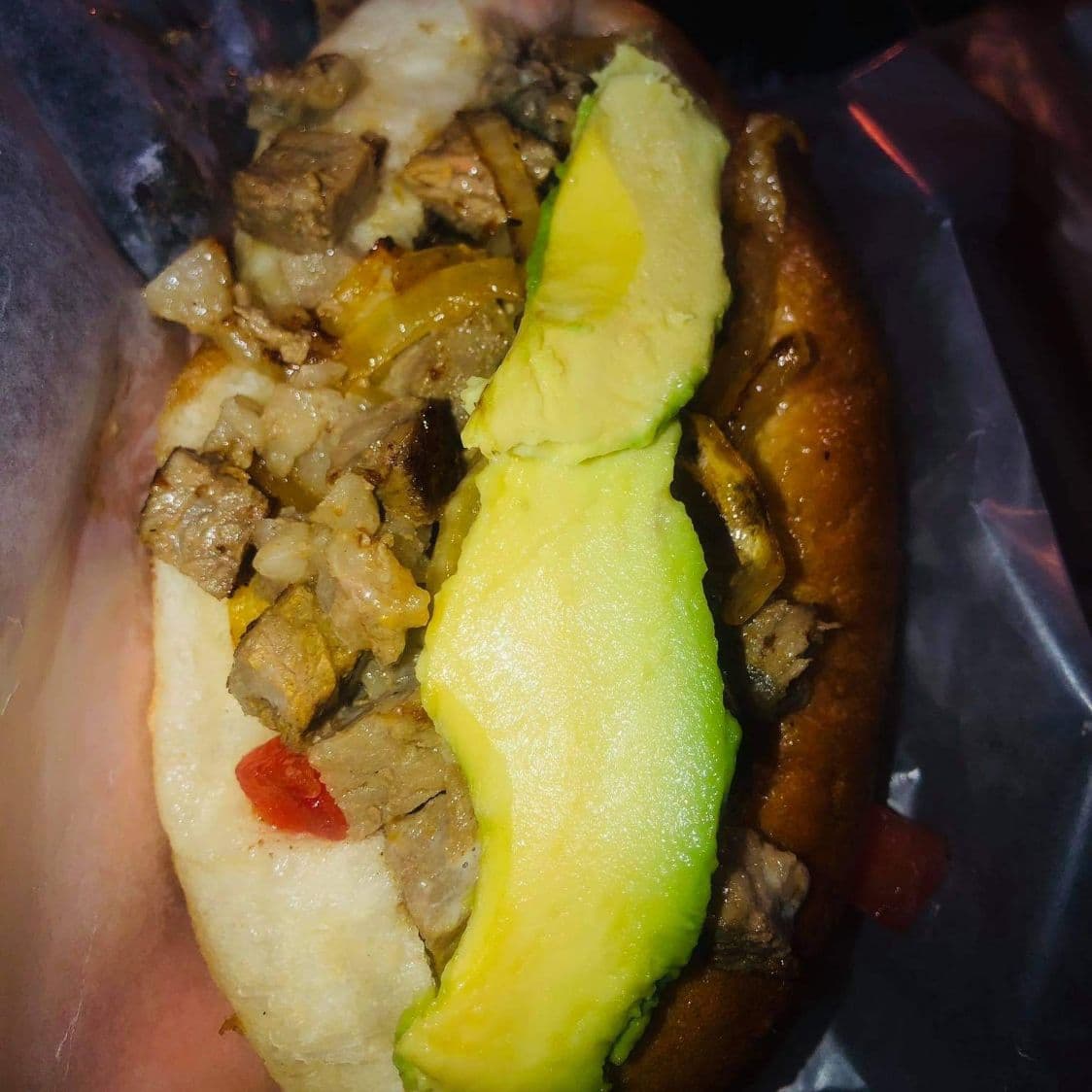 Hotdog especial de asada