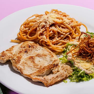 Pollo Grill con Pasta