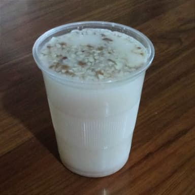 Vaso de agua de horchata