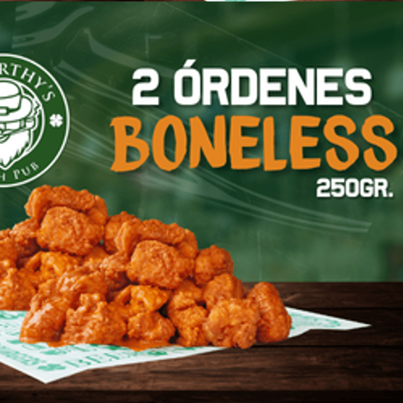 2 Ordenes de Boneless por Precio Especial