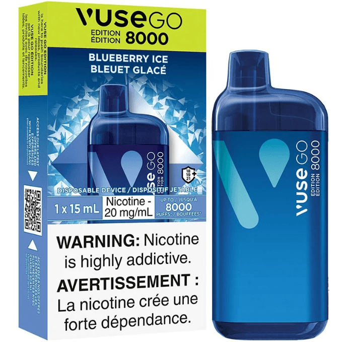 Vuse go blueberry ice 8000puff