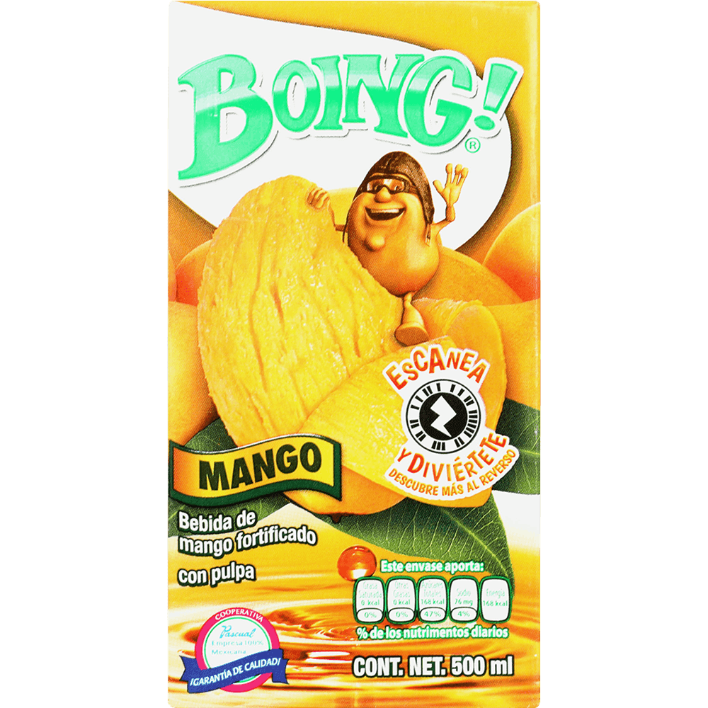 JUGO BOING 500 ML CAJA MANGO
