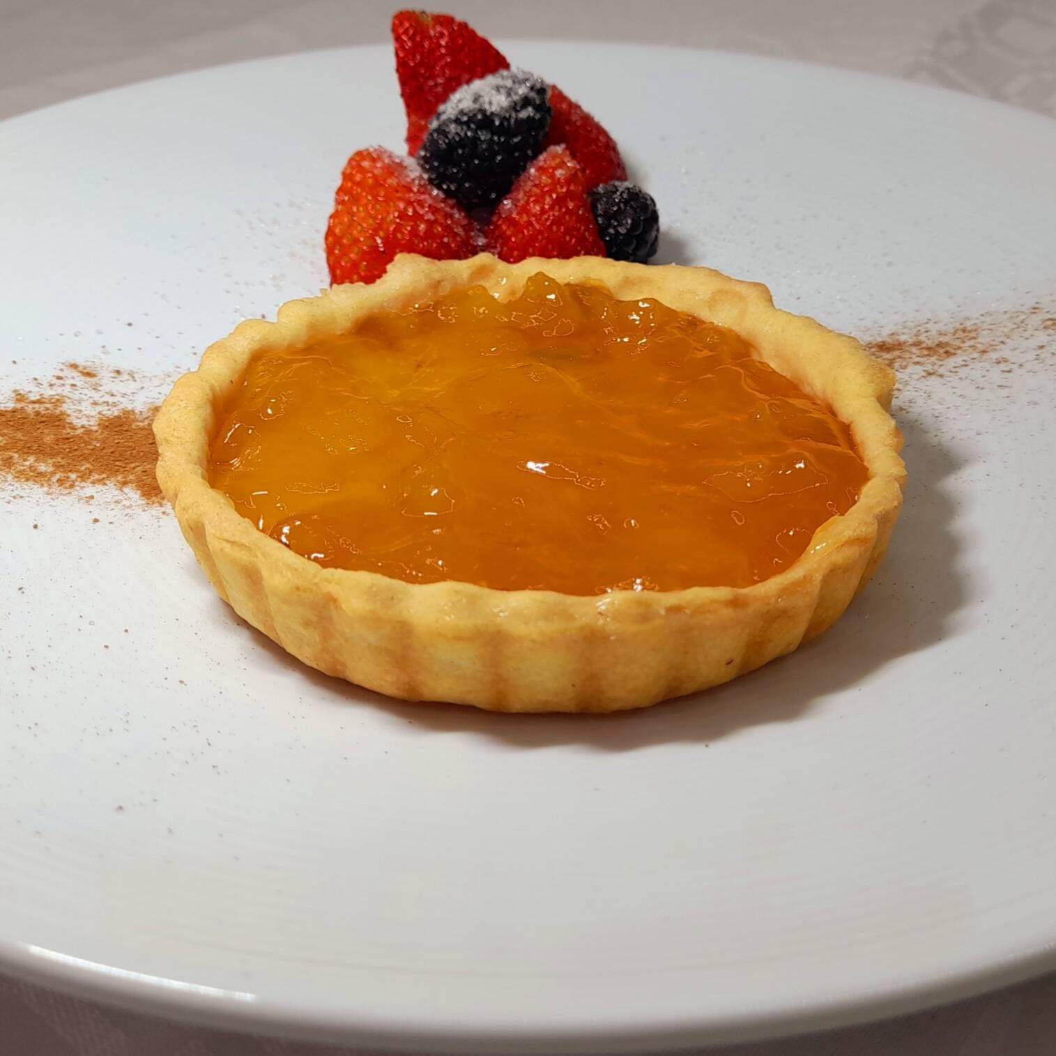Tarte de Mermelada de Melocoton