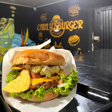 Hamburguesa Mexicana de Pollo