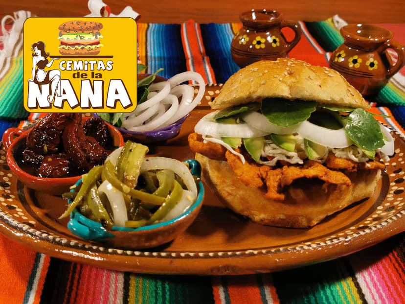 Cemitas de la Nana (San Manuel)