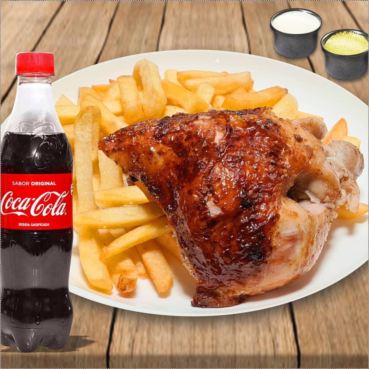 Promo 1/4 Pollo + Gaseosa