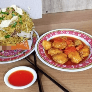 Arroz Especial + Agridulce Pollo MEGA