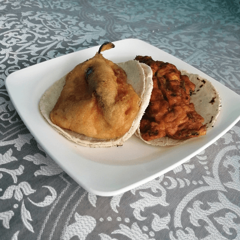 Chile Relleno Carne Molida