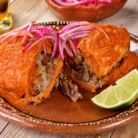 Torta Ahogada de Carnitas