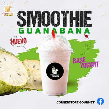Smoothie de Guanábana Base Yogurt