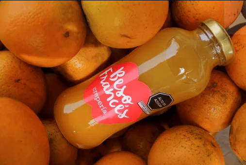 Jugo Naranja en Botella
