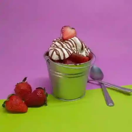 Fresas con Crema y Chocolate